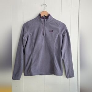 The North Face Lavender Fleece Sweaters -Size S